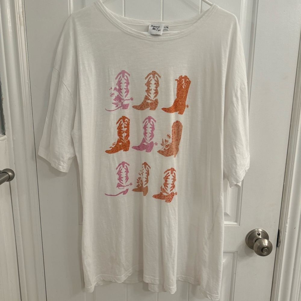 Princess Polly oversized graphic tee